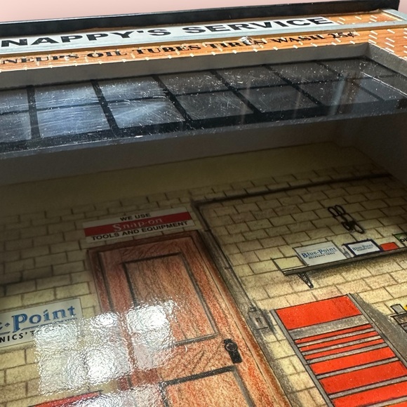 Kids Snappy Service Station Garage Gas Station Toy With Accessories Unique - Picture 6 of 16